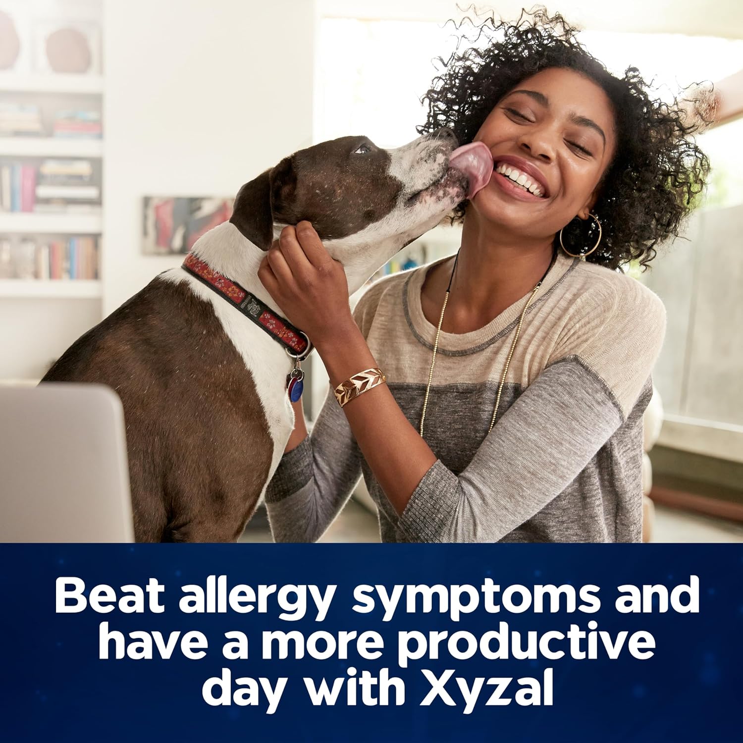 Xyzal 24 Hour Allergy Relief Medicine, Original Prescription Strength Antihistamine, Levocetirizine Dihydrochloride Tablets, 5 mg, 90 Count