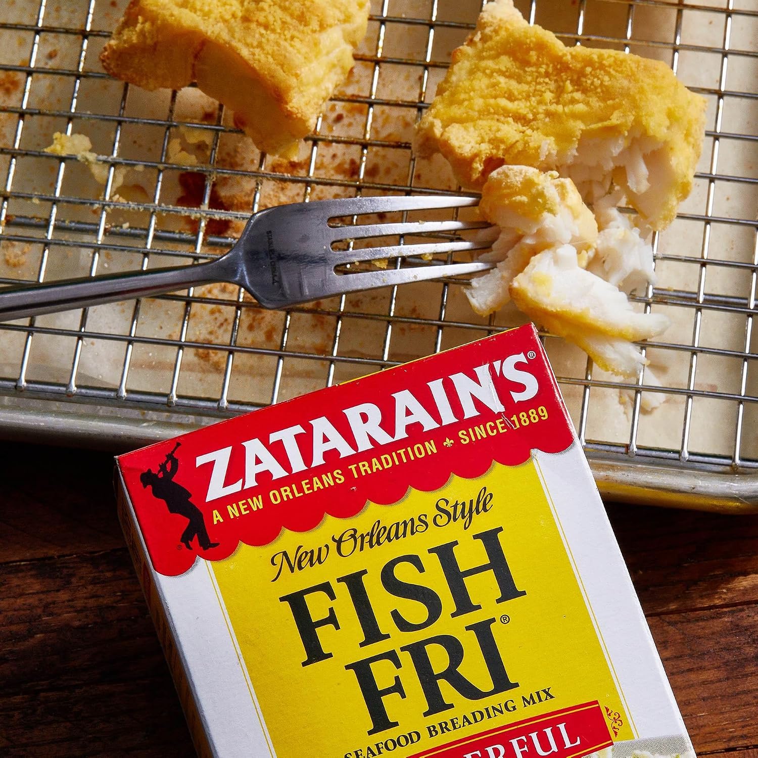 Zatarain's Wonderful Fish Fri Seafood Breading, 24 oz