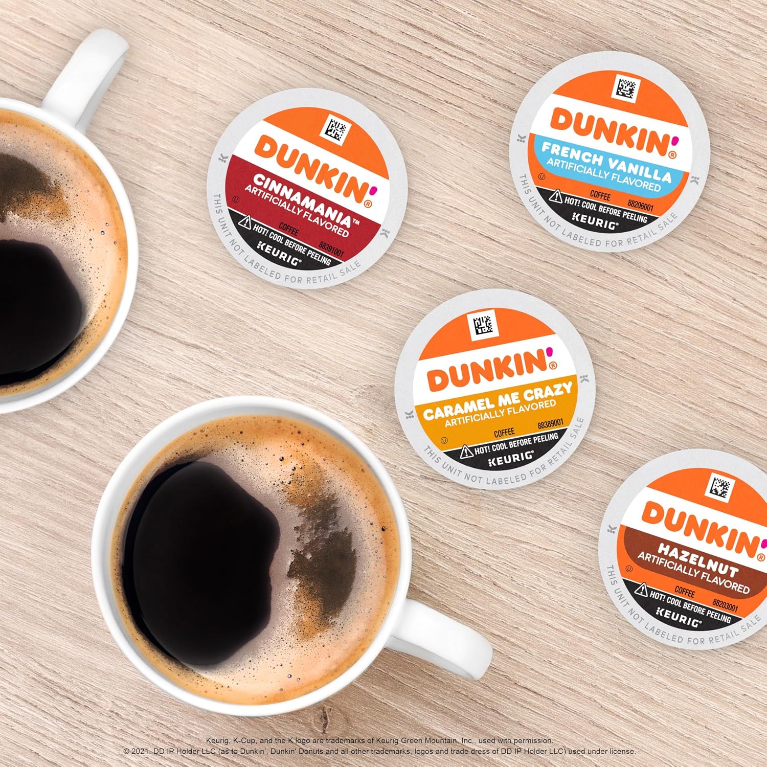 Dunkin Donuts Original Flavor Coffee K-Cups For Keurig K Cup Brewers (16 Count)