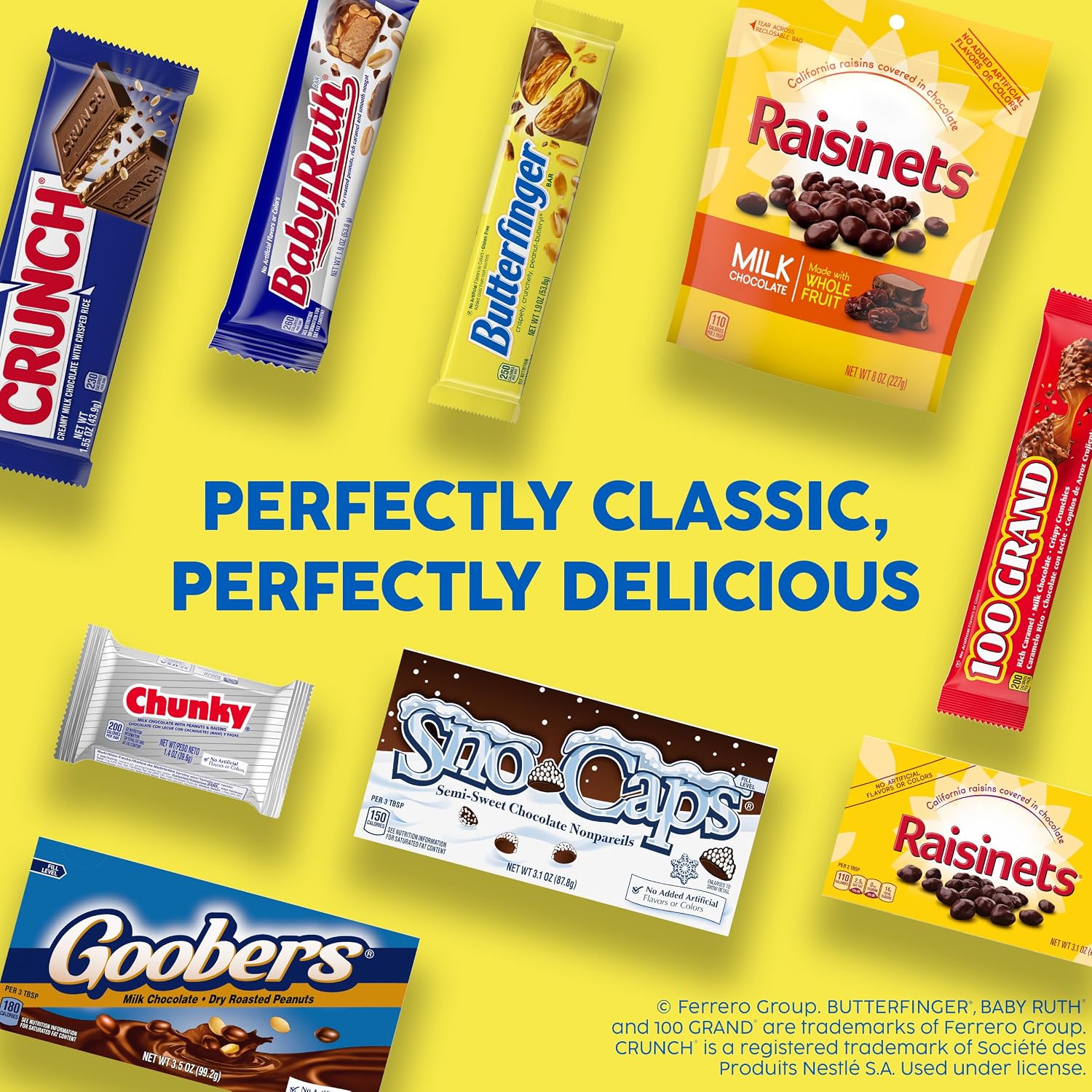 Butterfinger Fun Size Candy Bars, Crispety Crunchety Peanut-Buttery, Individually Wrapped, 6 bags, 10.2 oz each | 6 Pack