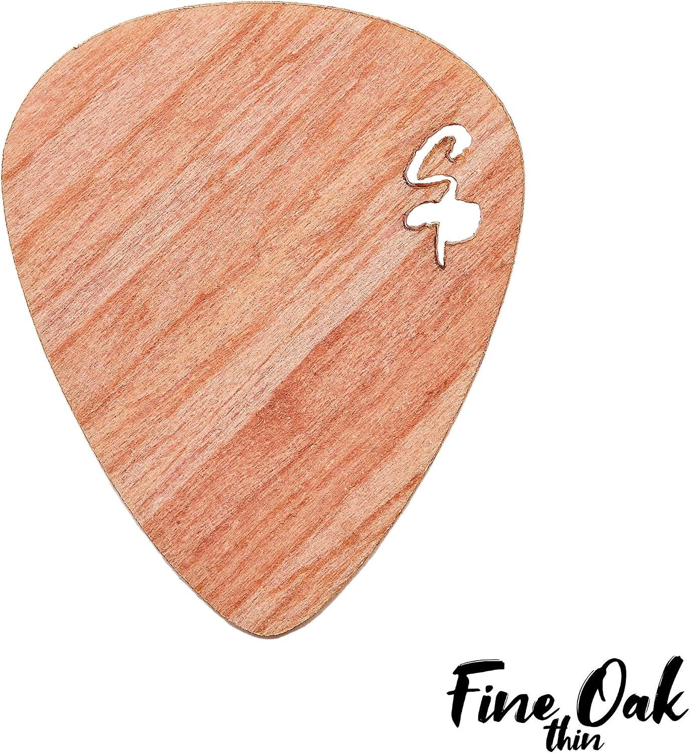 Stickpick | Set of 7 flexible guitar picks made of real wood | For electric