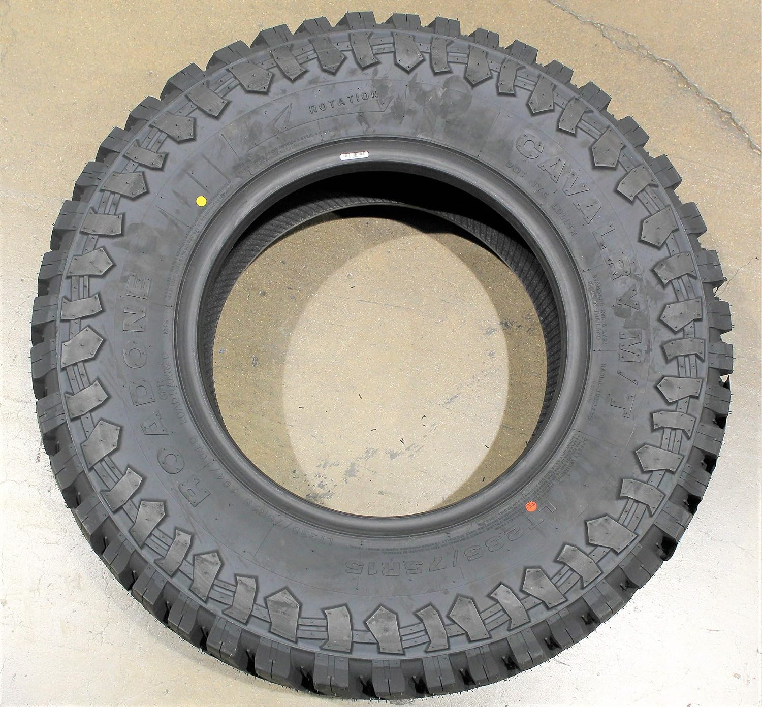 Road One Cavalry M/T Mud Tire RL1254 235 75 15, LT235/75R15, C Load Rated