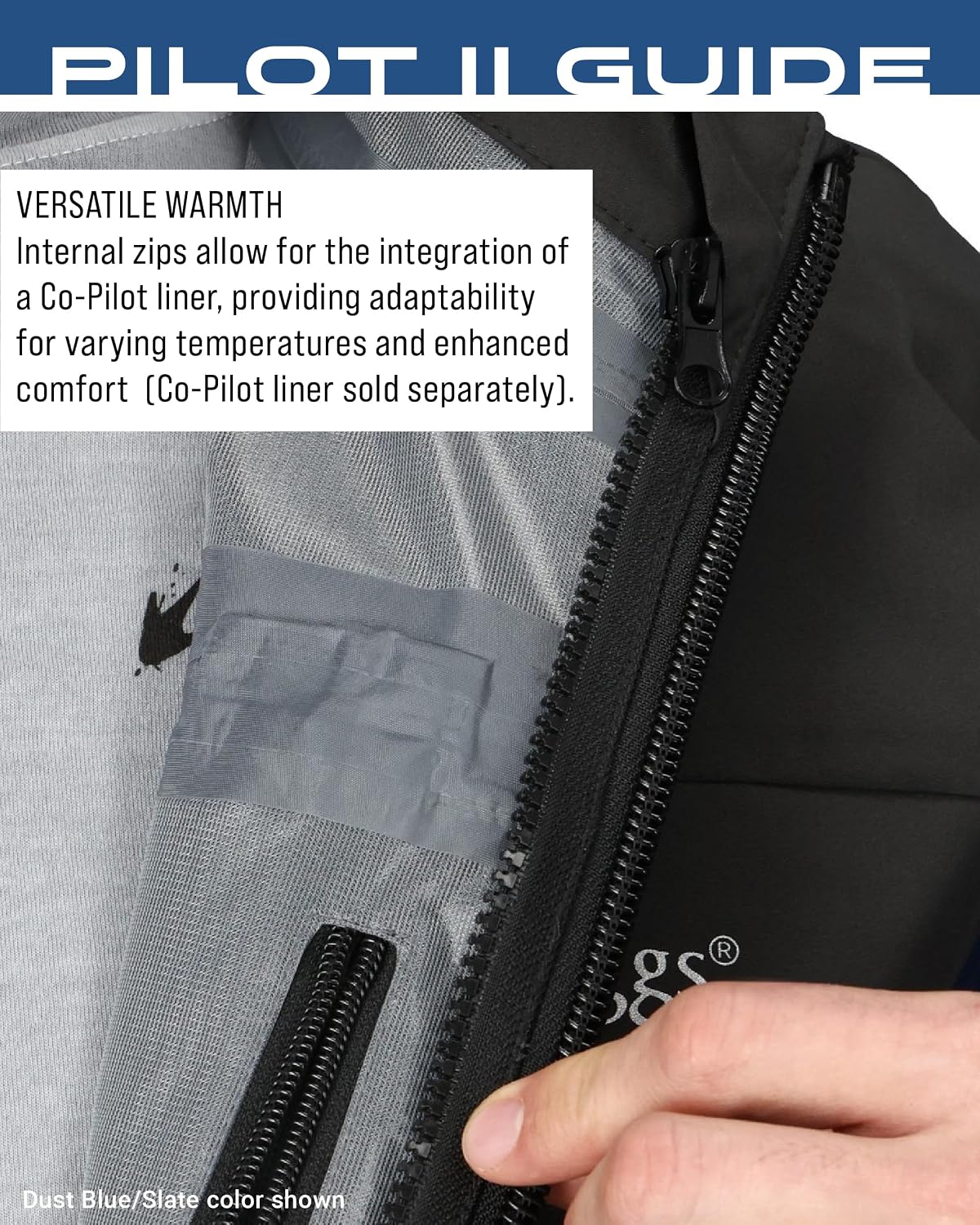 FROGG TOGGS Men's Pilot 2 Guide 3-Layer Waterproof Breathable Rain Jacket