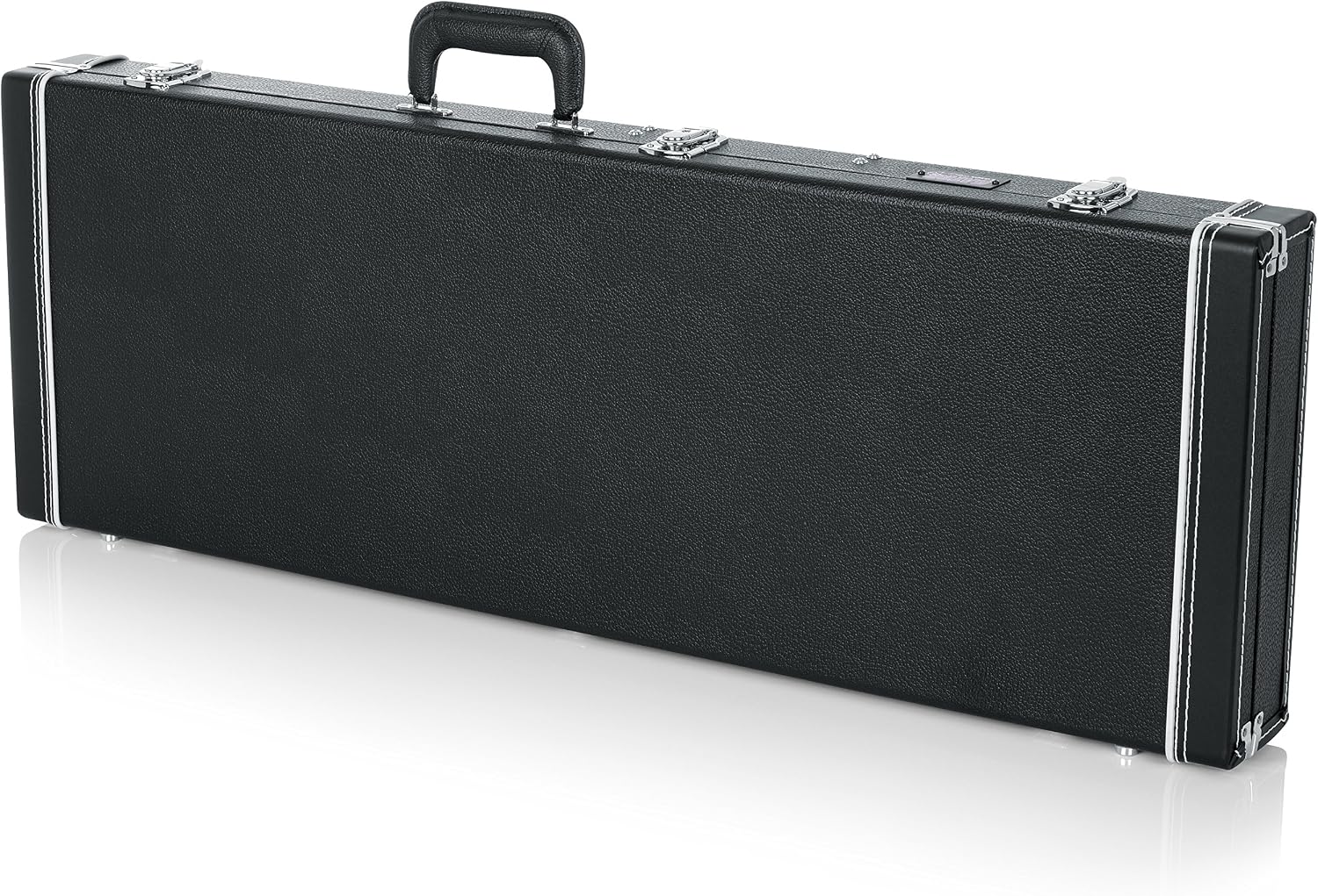 Gator Cases Deluxe Wood Case for SG Electric Guitars; Brown Exterior (GW-SG-BROWN)