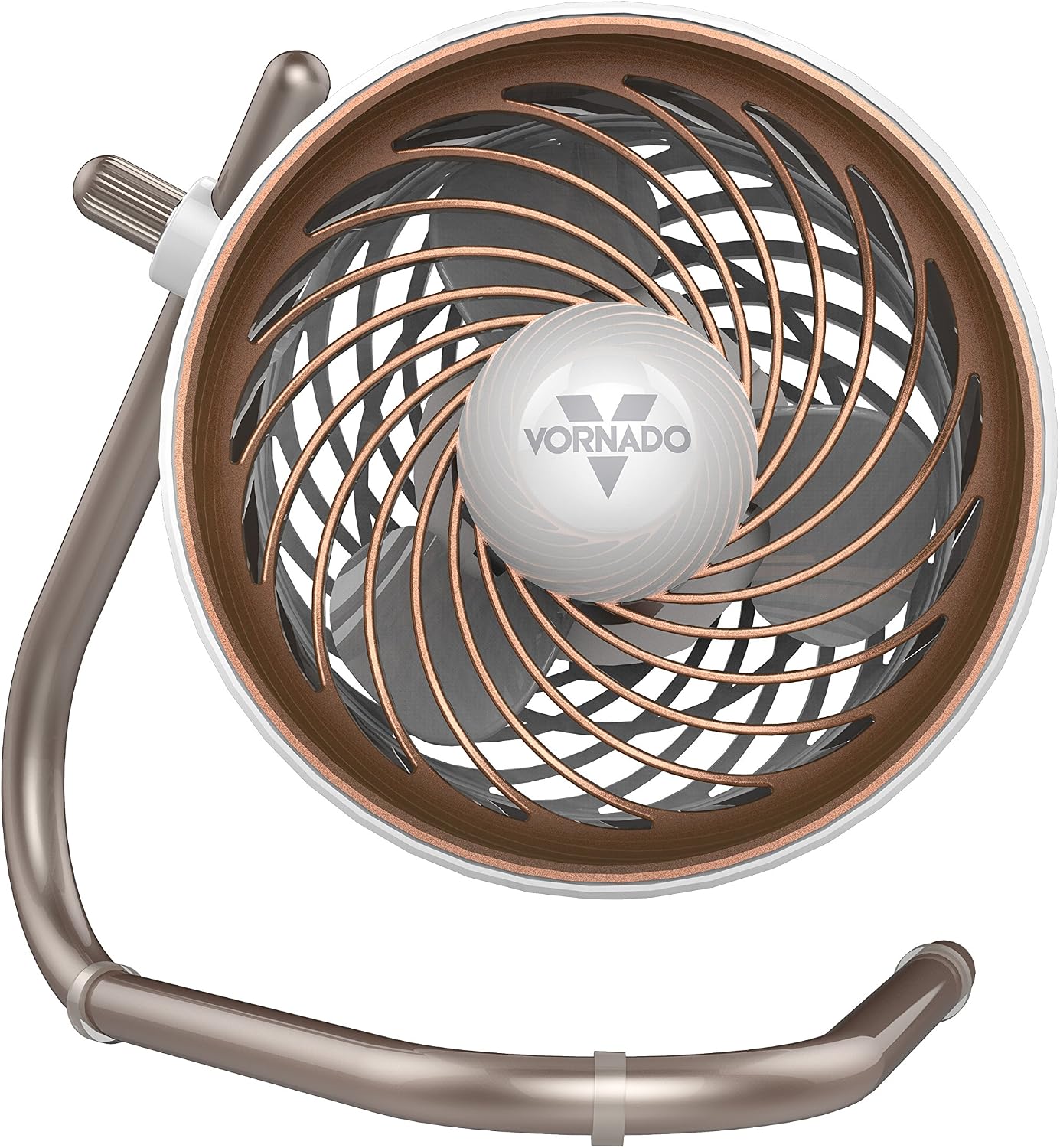 Vornado Pivot Personal Air Circulator, Portable, Desk Fan, Electric, Ice White