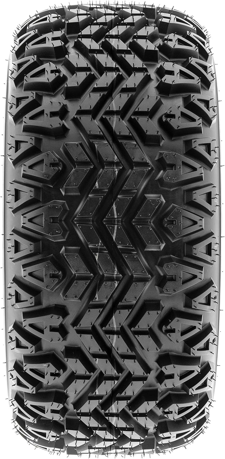 SunF 22x11.00-10 Golf Cart Tire, Lawn Garden Tire 22X11-10, G003, Rim(s) NOT included