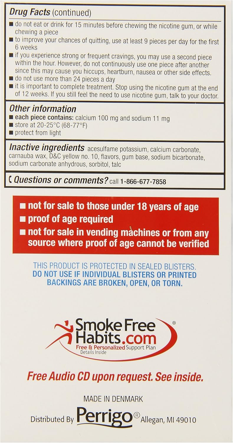 GoodSense Nicotine Polacrilex Lozenges 2 mg, Cherry Flavor, 108 Count