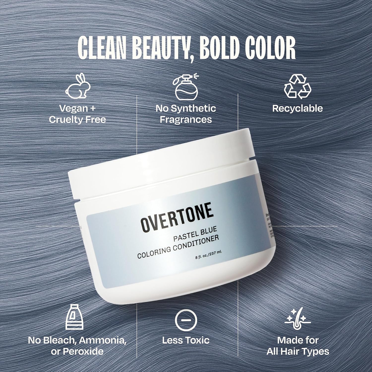 oVertone® Color Depositing Treatment Hair Mask, Desert Rose, 8 oz