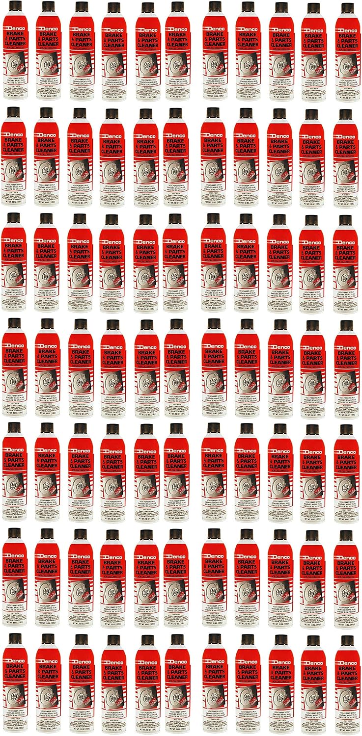 Denco 1930 Brake & Parts Cleaner, Non-Chlorinated, 13oz, 12-Pack