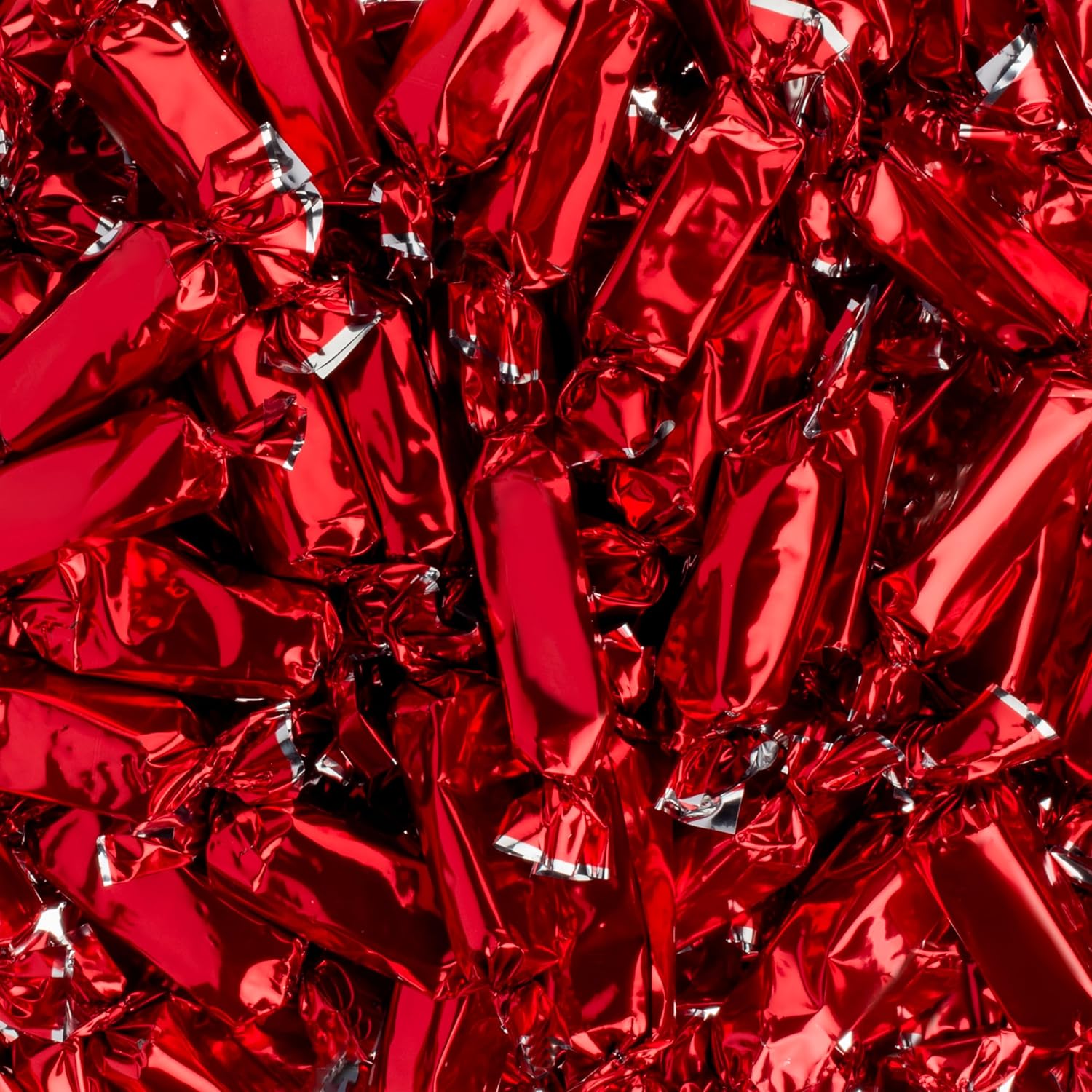 Candy Envy - Individually Wrapped Caramels - Red Wrapper - 2 Pound Bulk Red Candy