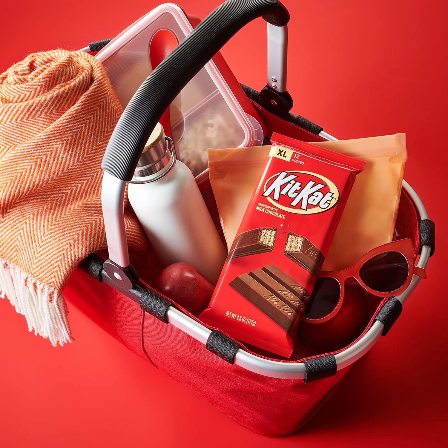KIT KAT Milk Chocolate Wafer XL, Candy Bar, 4.3 oz (10 Pieces)
