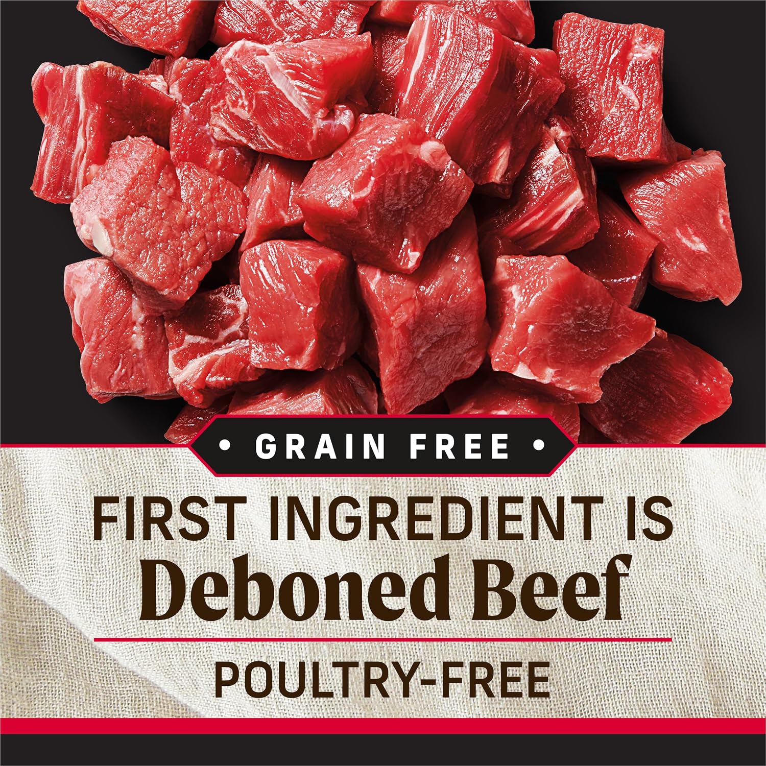 Merrick Backcountry Dry Dog Food Great Plains Red Recipe 20 lb Bag