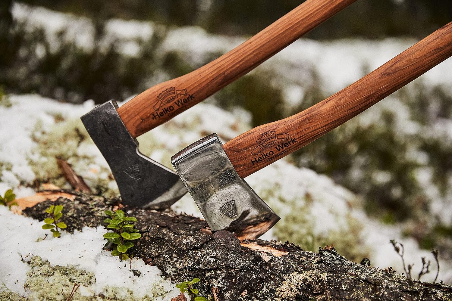 1844 Helko Werk Germany Classic Expedition Felling Axe (10497) | Made in Germany Large Felling Axe for Heavy Duty Felling Trees Cutting Wood and Timber Head 4.5lb, Handle 35 inches