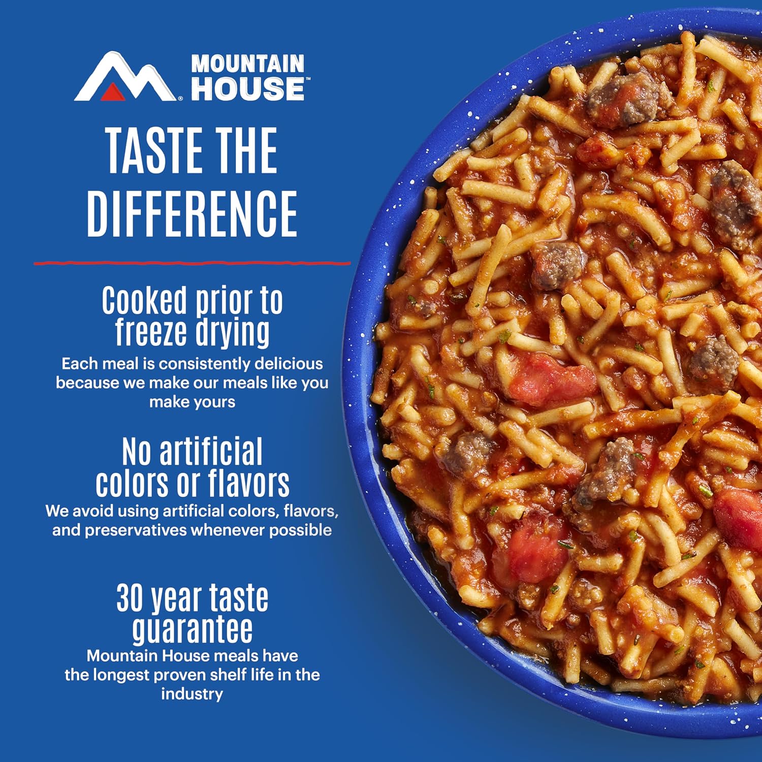 Mountain House Diced Beef | Freeze Dried Survival & Emergency Food | #10 Can | Gluten-Free, 30122