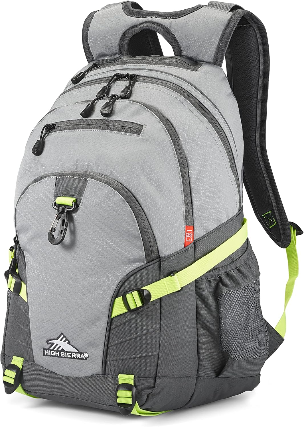 High Sierra Loop Backpack, Travel, or Work Bookbag with tablet sleeve, One Size, Urban Camo