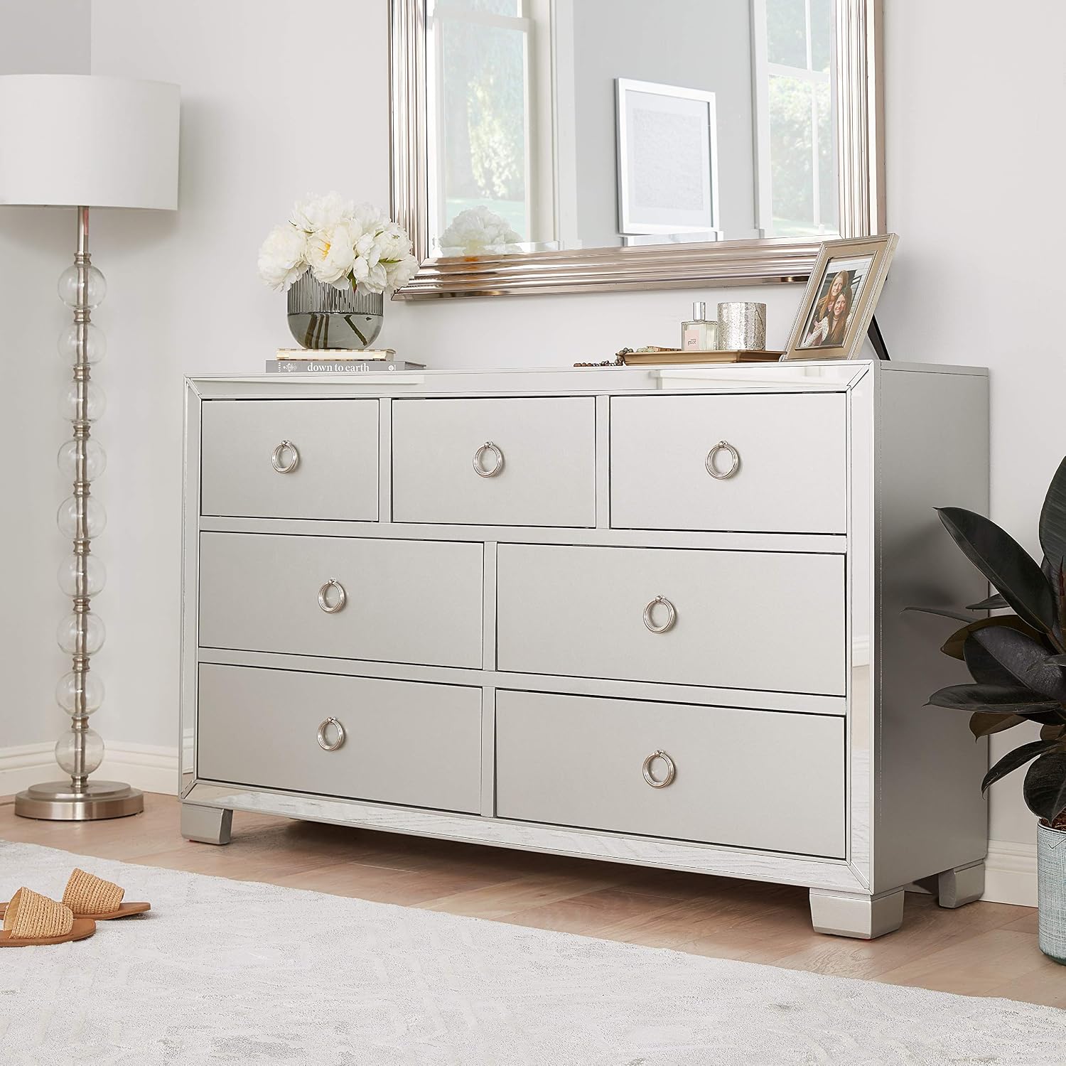 Acme Furniture Voeville II Platinum Dresser