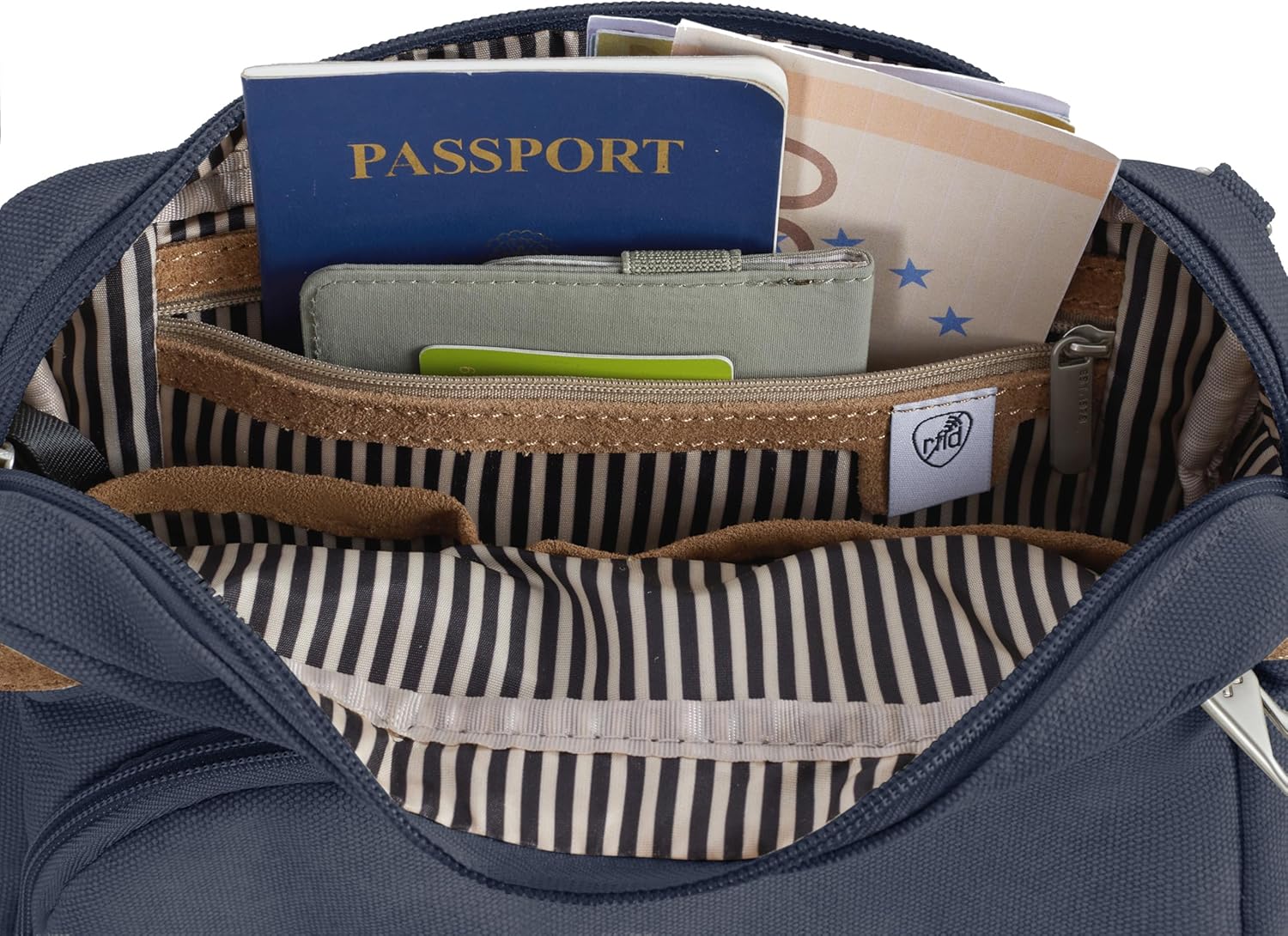 Travelon Anti-Theft Heritage Small Crossbody Bag