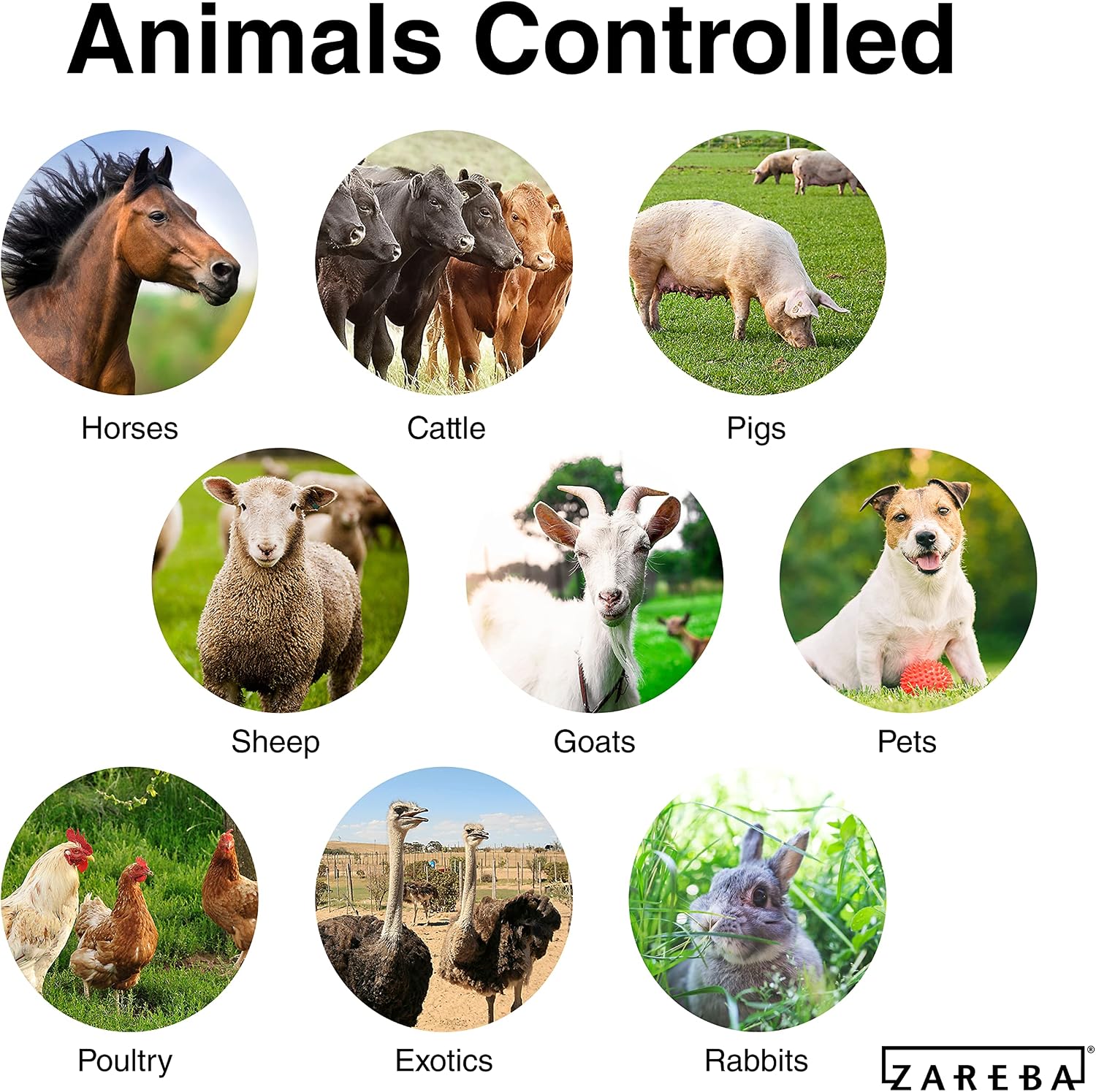 Zareba 25 Mile AC Powered Low Impedance Electric Fence Charger - Plug In Fence Charger - Contain Bulls, Cattle, Dogs, Exotics, Horses & More - Keep Predators Out - EAC25M-Z