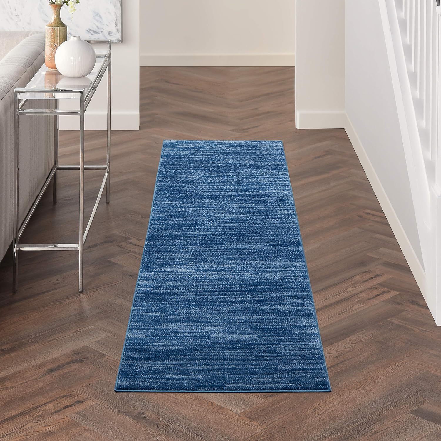 Nourison Home Essentials Indoor Outdoor Area Rug, Ivory Beige, 7' x 10'