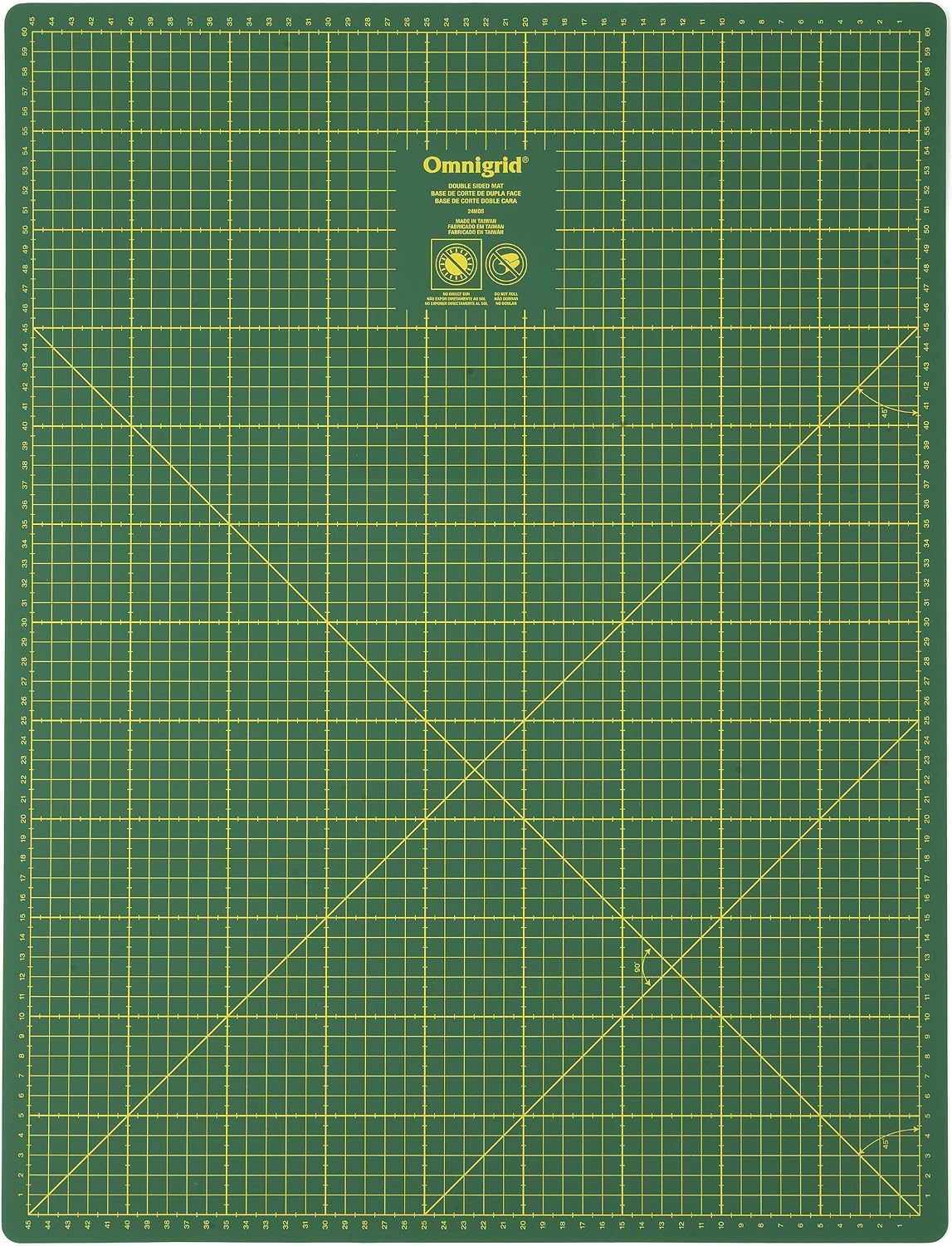 Omnigrid Double Sided Self-Healing Cutting Mat, 24" x 36"