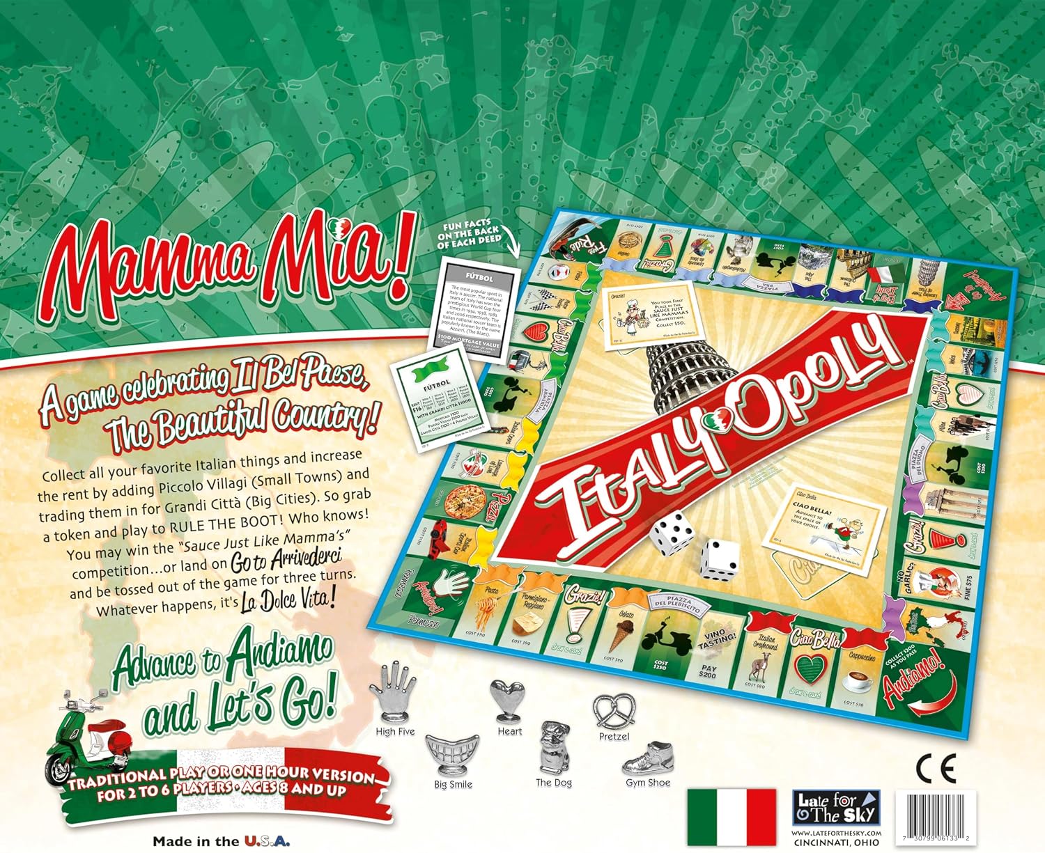 Late For the Sky Italy-Opoly