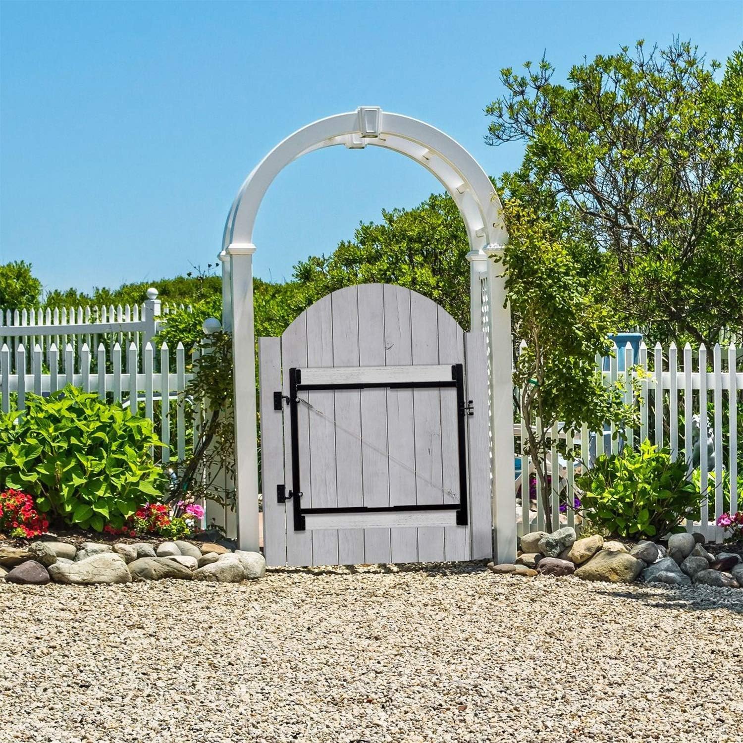 Adjust-A-Gate 2-Pack Anti-Sag Original Wide Width Full-Frame Gate Kit, Fits 60-90" Opening