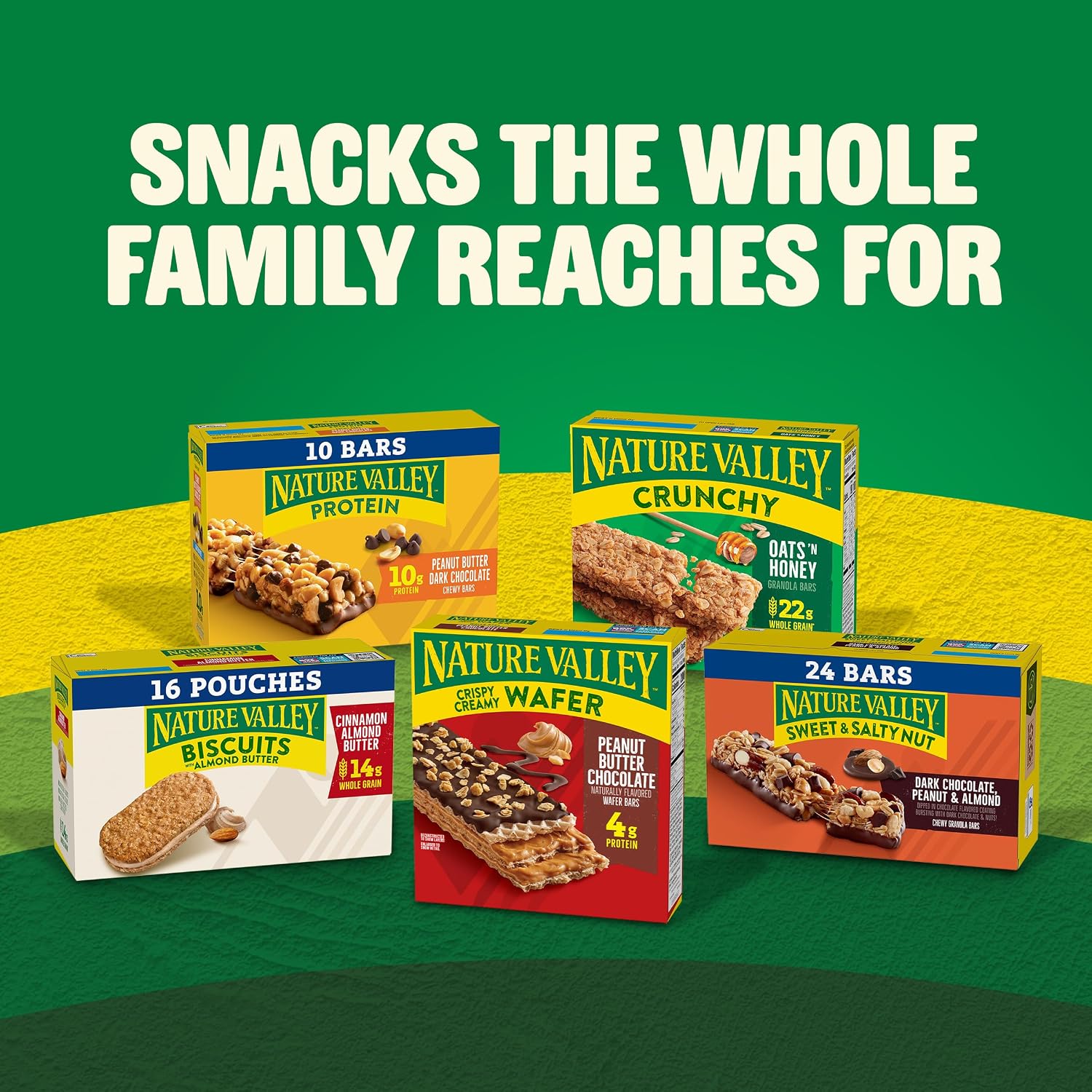 Nature Valley Sweet & Salty Variety Pack Granola Bars, 15 ct, 18 oz