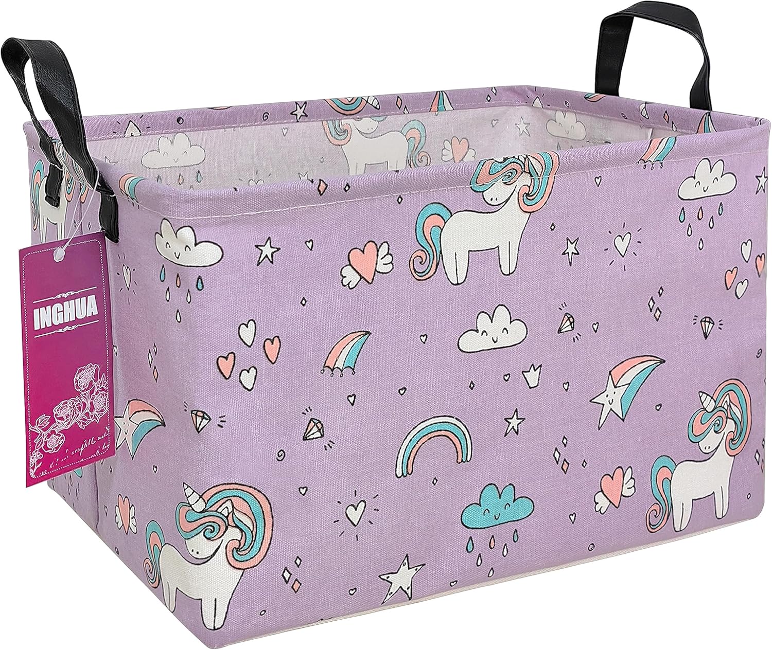 Rectangular Storage Basket Gift Bag Rec Spaceships