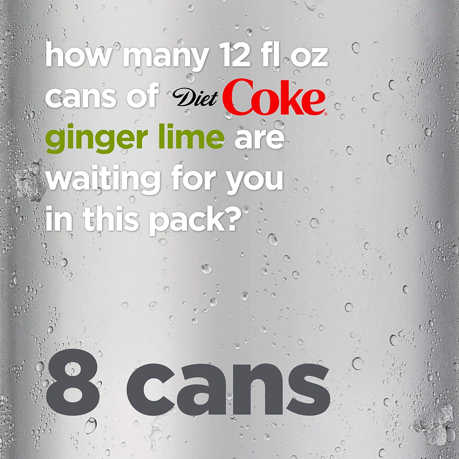 Diet Coke, 12 fl oz, 8 ct