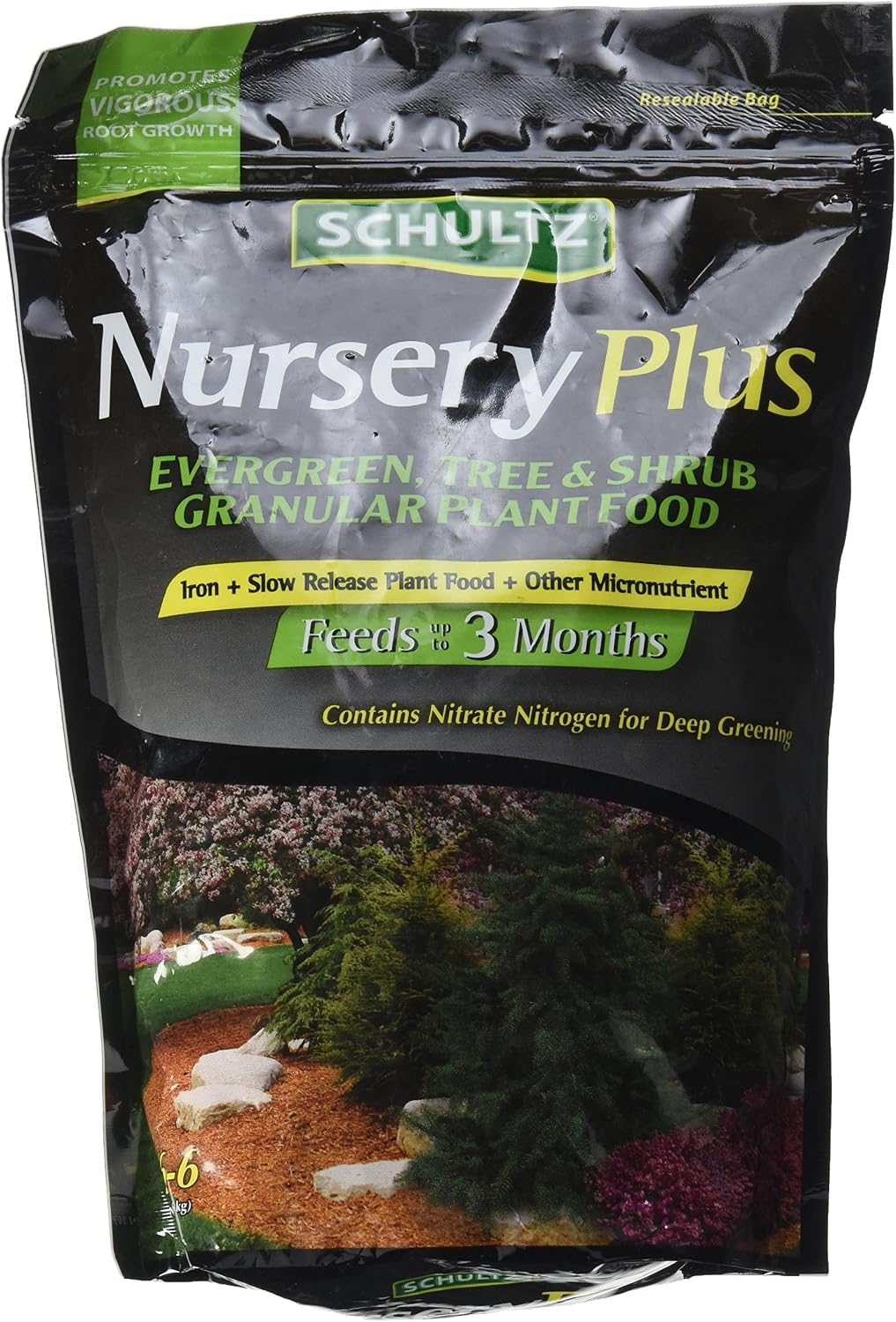 Schultz 018064 Spf48220 Nursery Plus Slow-Release Plant Food, 12-6-6, 3.5 Lbs