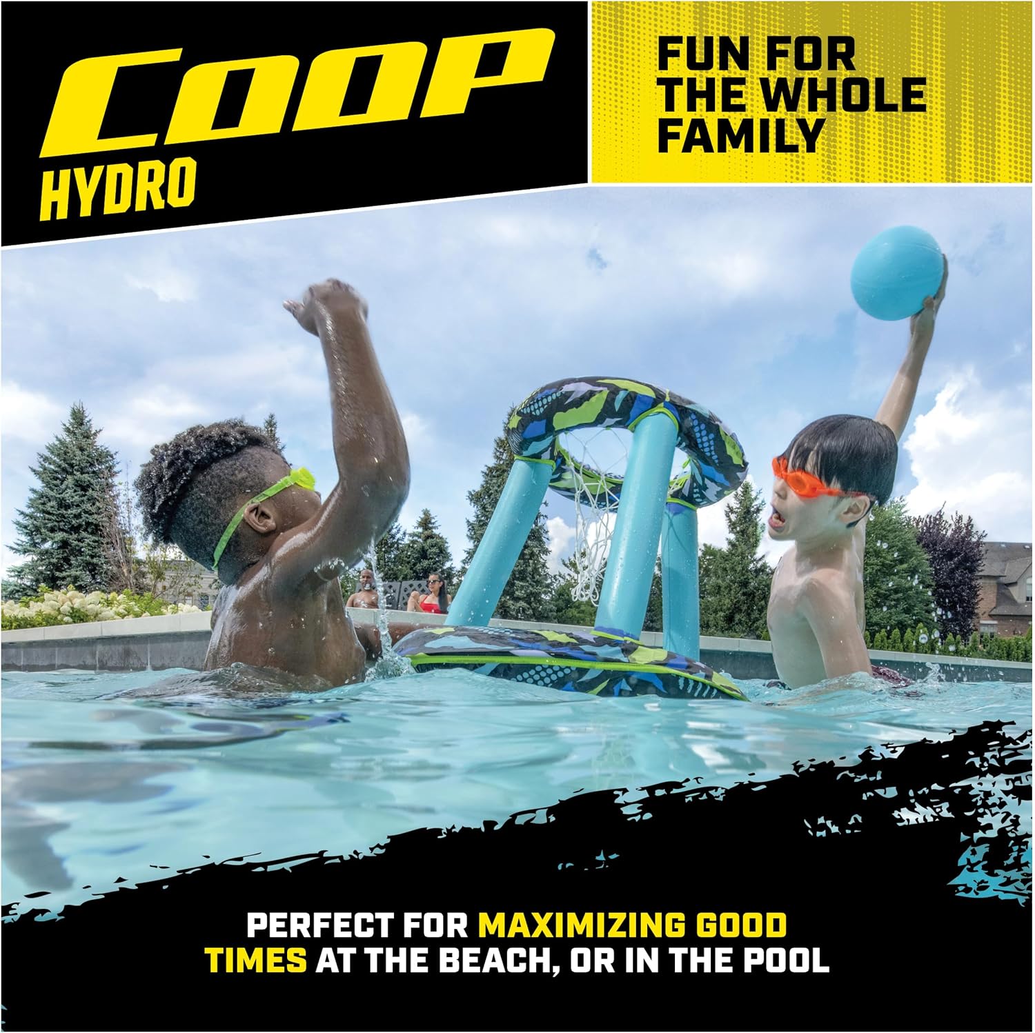 Swimways Hydro Spring Hoops, Pool Toy