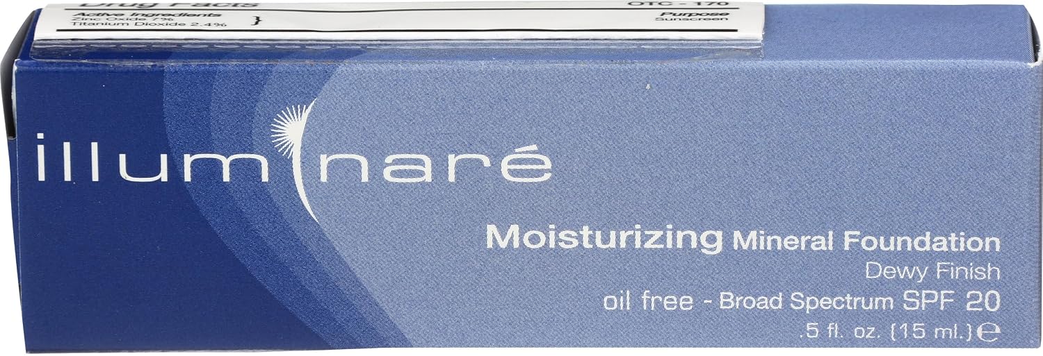 Illuminare, Moisturizing Mineral Foundation - 0.5 oz