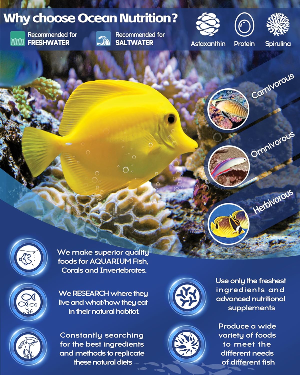 Ocean Nutrition Instant Baby Brine Shrimp Eggs 0.7oz (20g) in Saline Solution, Fish Tank Fry
