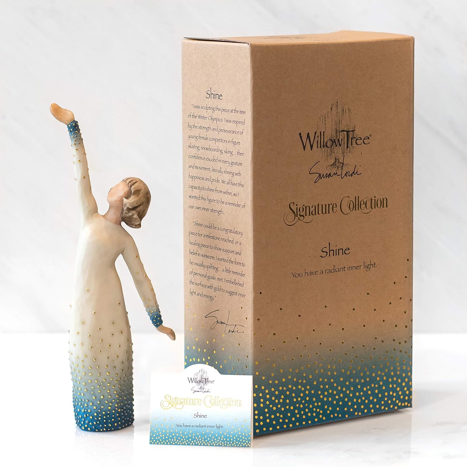 Willow Tree Quest, Sculpted Hand-Painted Figure | Cast from a Susan Lordi Original Carving, Inspirational Gift of Encouragement, Strength, Hope and Confidence
