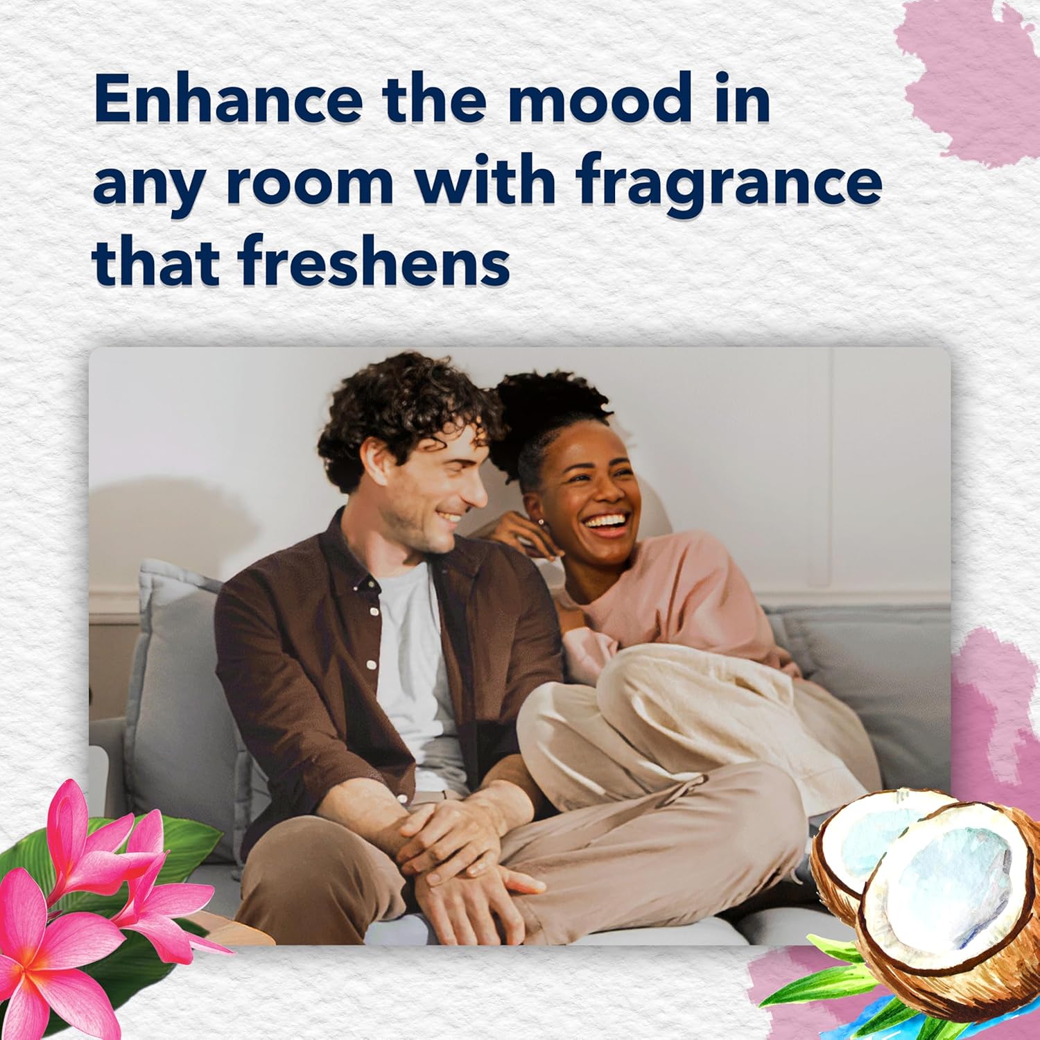 Glade PlugIns Refills Air Freshener, Scented and Essential Oils for Home and Bathroom, Tranquil Lavender & Aloe, 1.34 Fl Oz, 2 Count