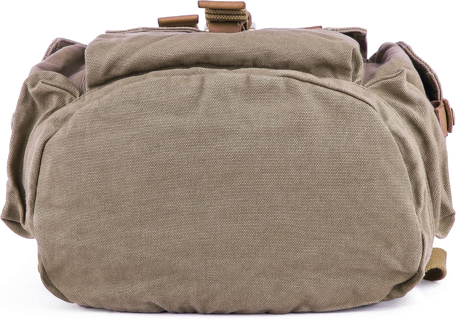 GOOTIUM 21101AMG Specially High Density Thick Canvas Backpack Rucksack, Field Tan, Large