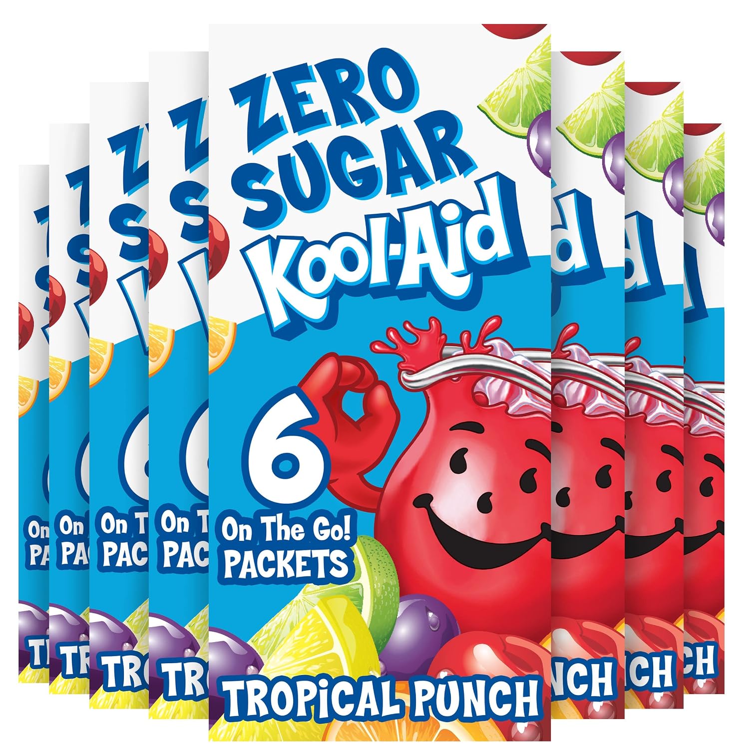 Kool Aid Powdered Packets - Peach Mango - 45 Envelopes
