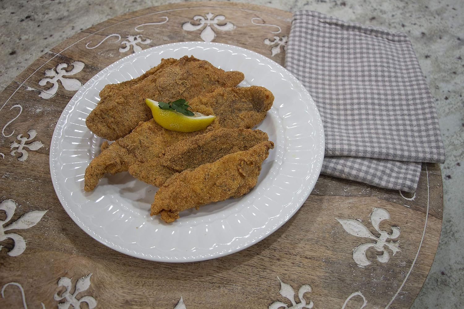 Cajun's Choice Seasoned Fish Fry Mix, 8 oz - Pack of 3
