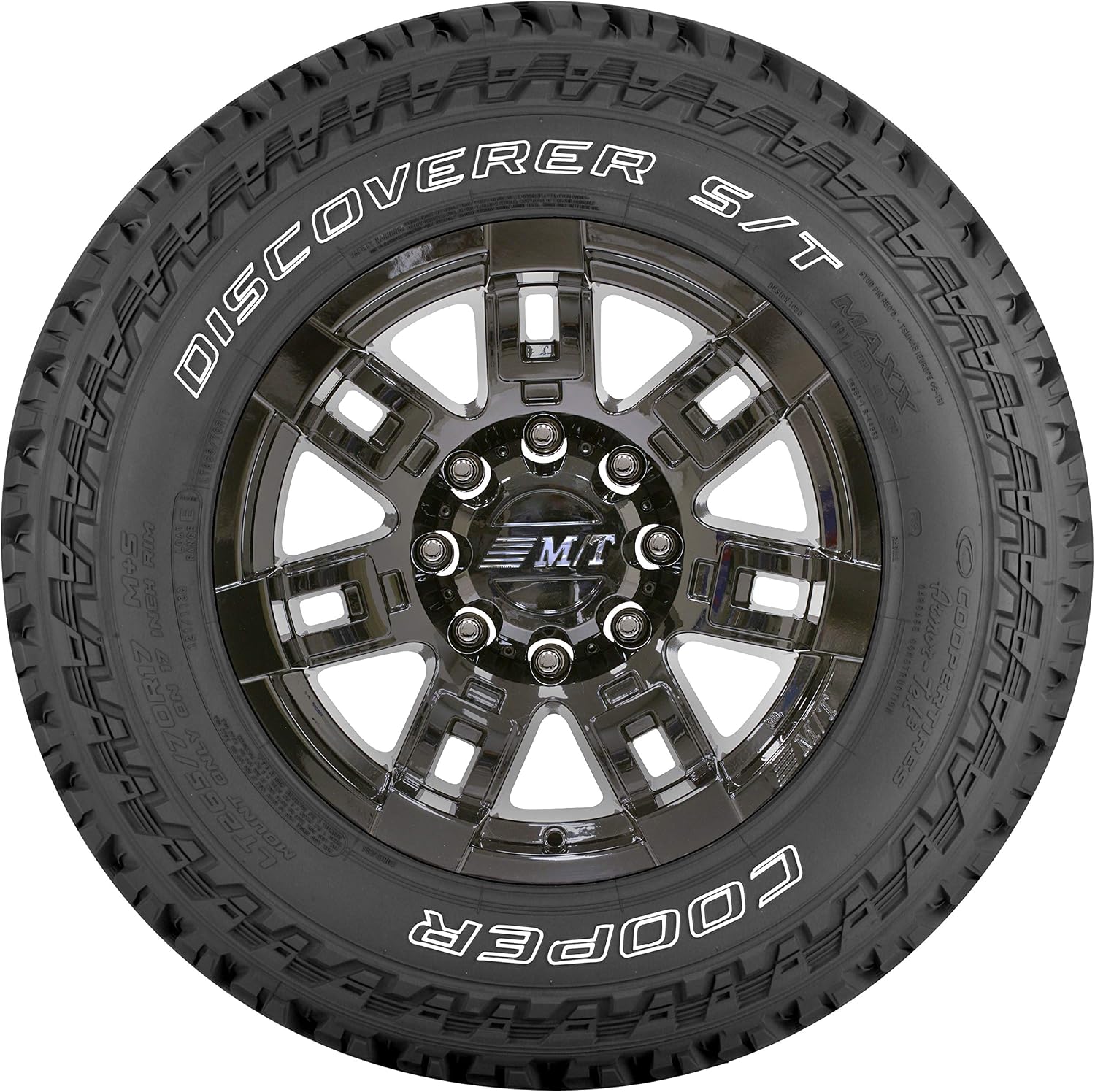 Cooper Discoverer S/T Maxx All-Season LT275/70R18 125/122Q Tire | Light Truck All Terrain All Season Traction 125/122Q Rated E (10 Ply) Radial Construction Black Sidewall Tire