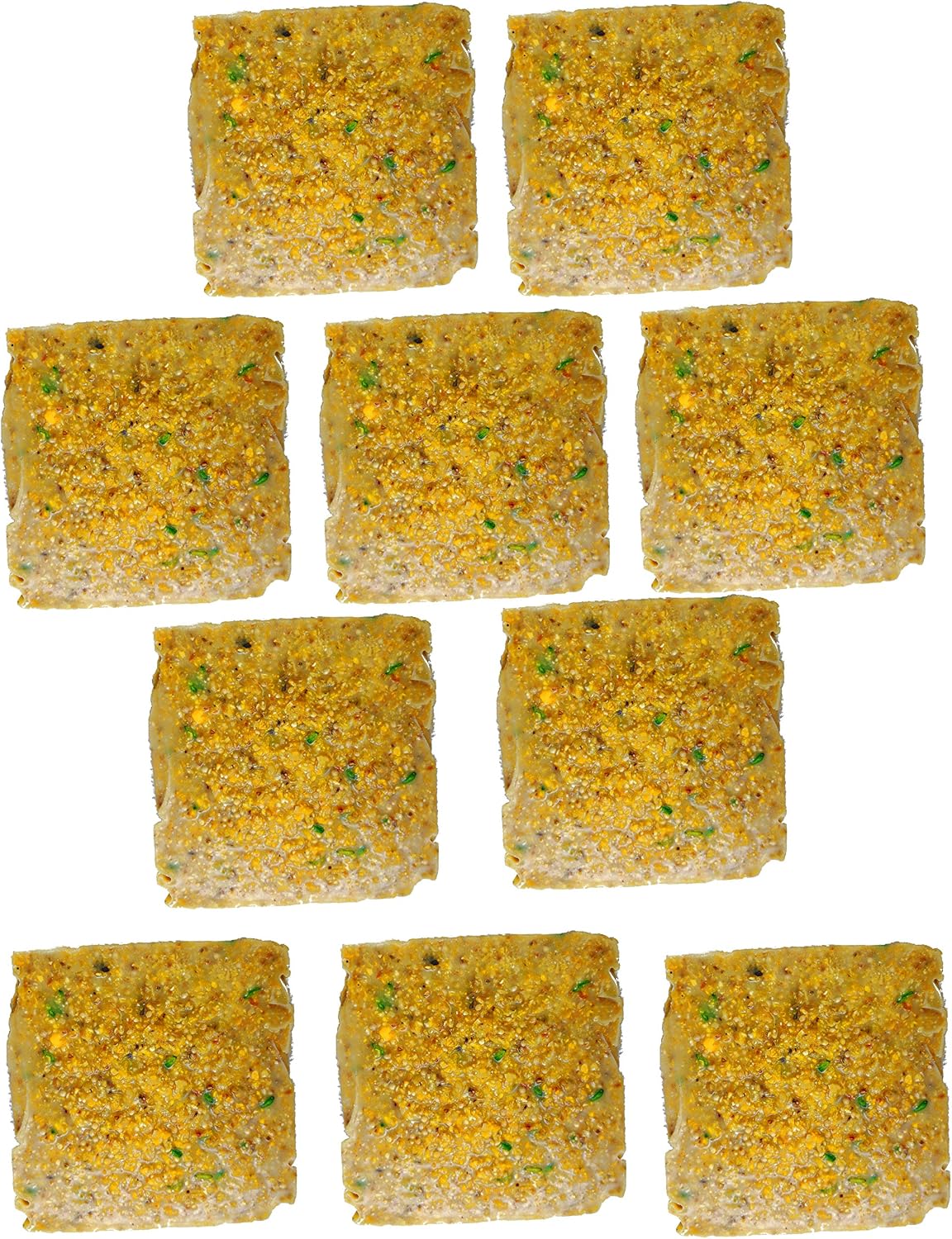 ST. ALBANS BAY SUET PLUS Suet Cake Variety Packs, 11 oz. Wild Bird Suet Cakes (High Energy, 10 Pack)