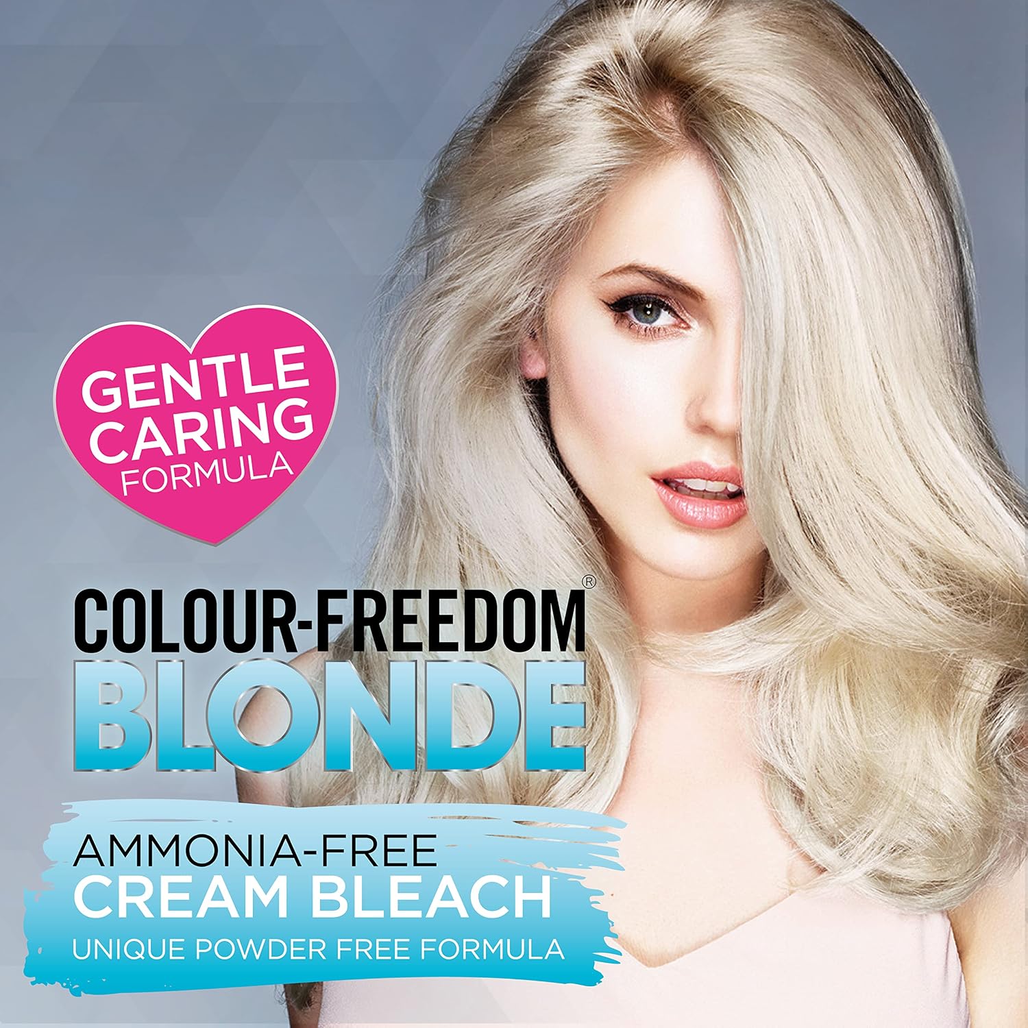 Knight & Wilson Color-Freedom Cream Hair Bleach Kit. Ammonia-Free Formula Lifts up to 8 Shades. Protects & Repairs While Lightening. Complete Hair