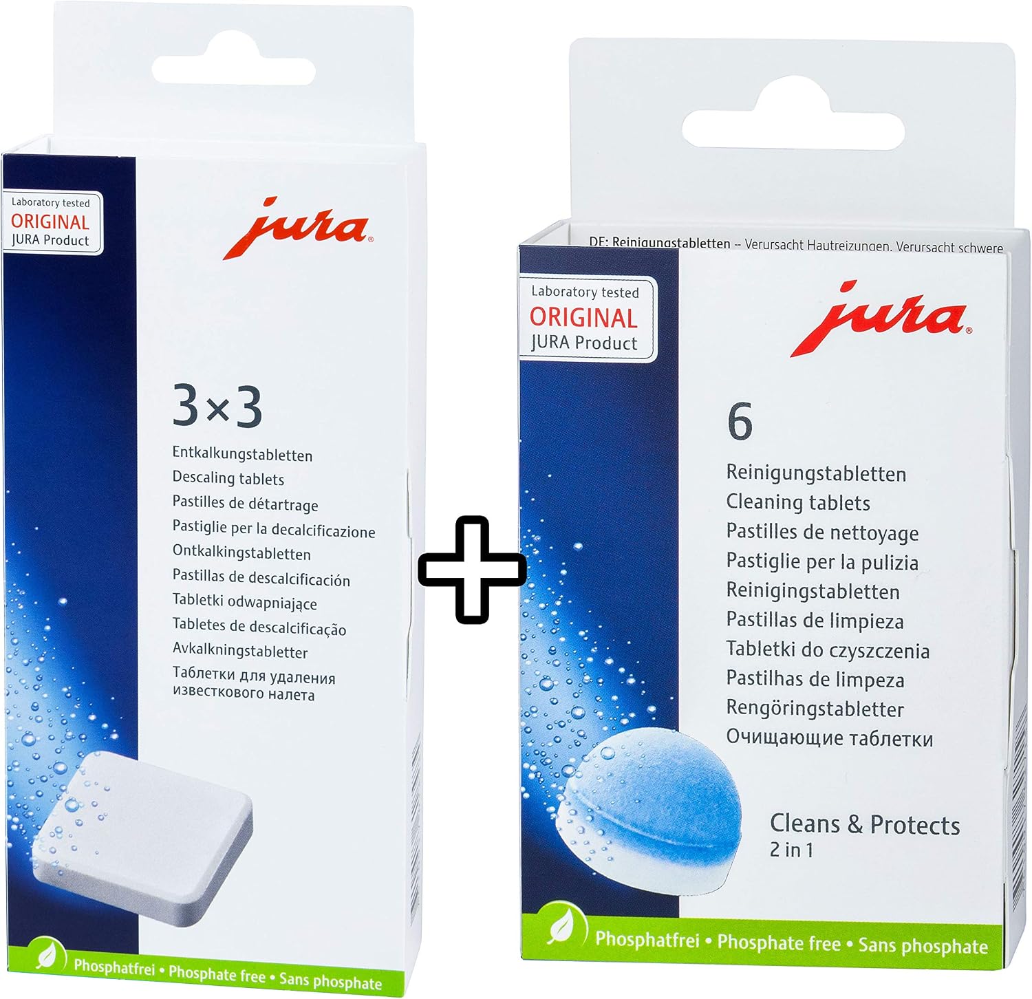 Descaling Tablets and Cleaning Tablets for Jura-Capresso Automatic Coffee and Espresso machines Combi pack