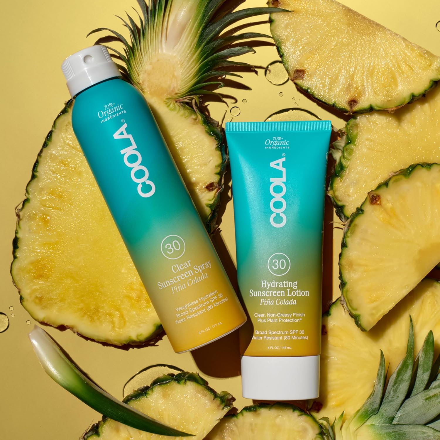 COOLA Organic Sunscreen SPF 30 Sunblock Body Lotion, Dermatologist Tested Skin Care For Daily Protection, Vegan And Gluten Free, 5 Fl Oz