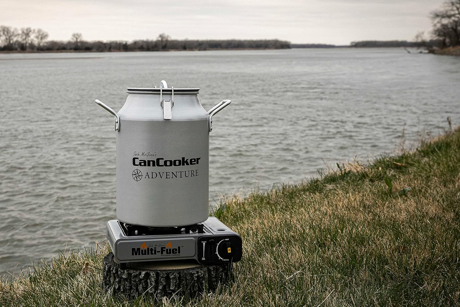 CanCooker Junior Convection Steam Cooker | 2 Gallon | Feeds Up to 10 People | Includes Lid Travel Bag & Recipe Book | Non Stick Coating