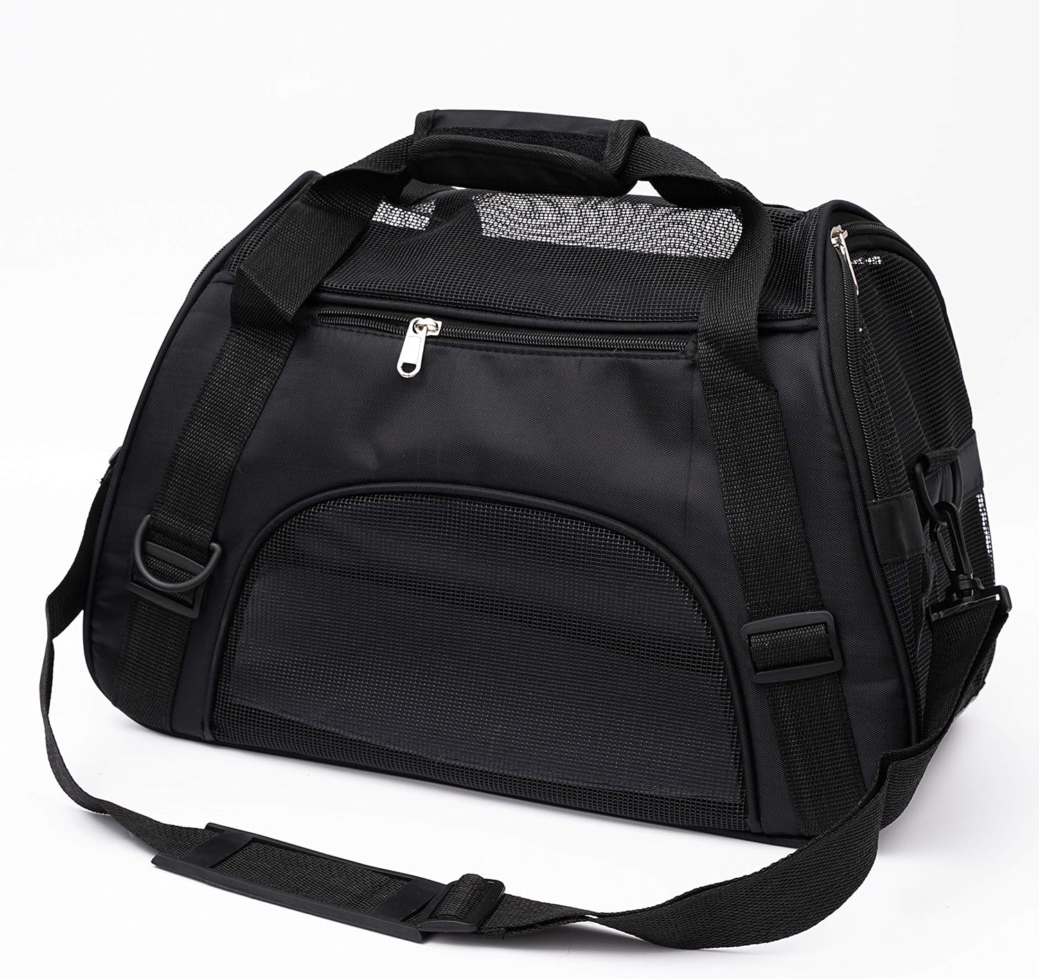 MuchL Cat Carrier for Cats Soft-Sided Travel Pat Carrier for Cat with Wooden Padding Board Airline Approved Lightweight Comfortable Cat Bag for