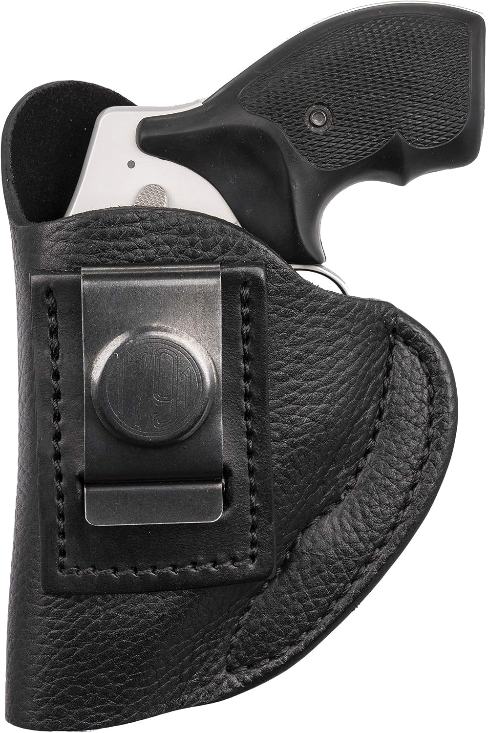 1791 Gunleather IWB Holster Fits J-Frame, 38 Special & Snub Nose Revolvers | Soft leather holster fits Ruger LCR, S&W 642, 637, 638, Bodyguard, Model 60, Taurus 85, 856, Kimber K6S, J-Frame