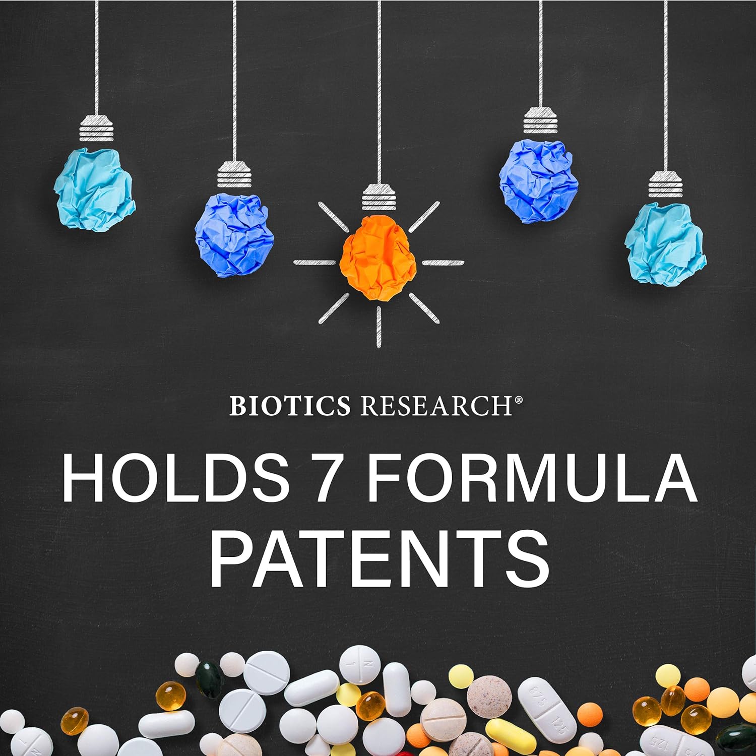 BIOTICS RESEARCH Bio B Complex High Potency B-Complex with Folate and Vitamins B2, B6 and B12 for Energy Production, Supports Cardiovascular Function