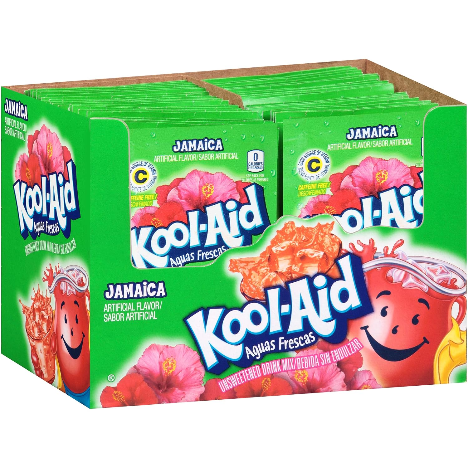 Kool Aid Powdered Packets - Peach Mango - 45 Envelopes