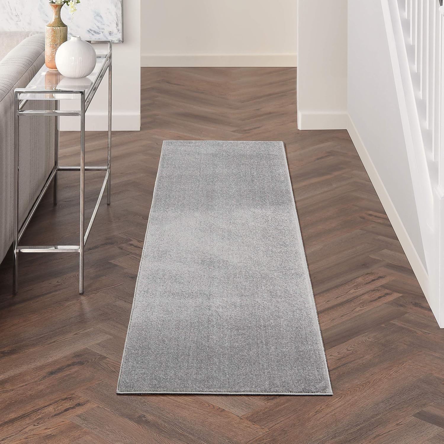 Nourison Home Essentials Indoor Outdoor Area Rug, Ivory Beige, 7' x 10'