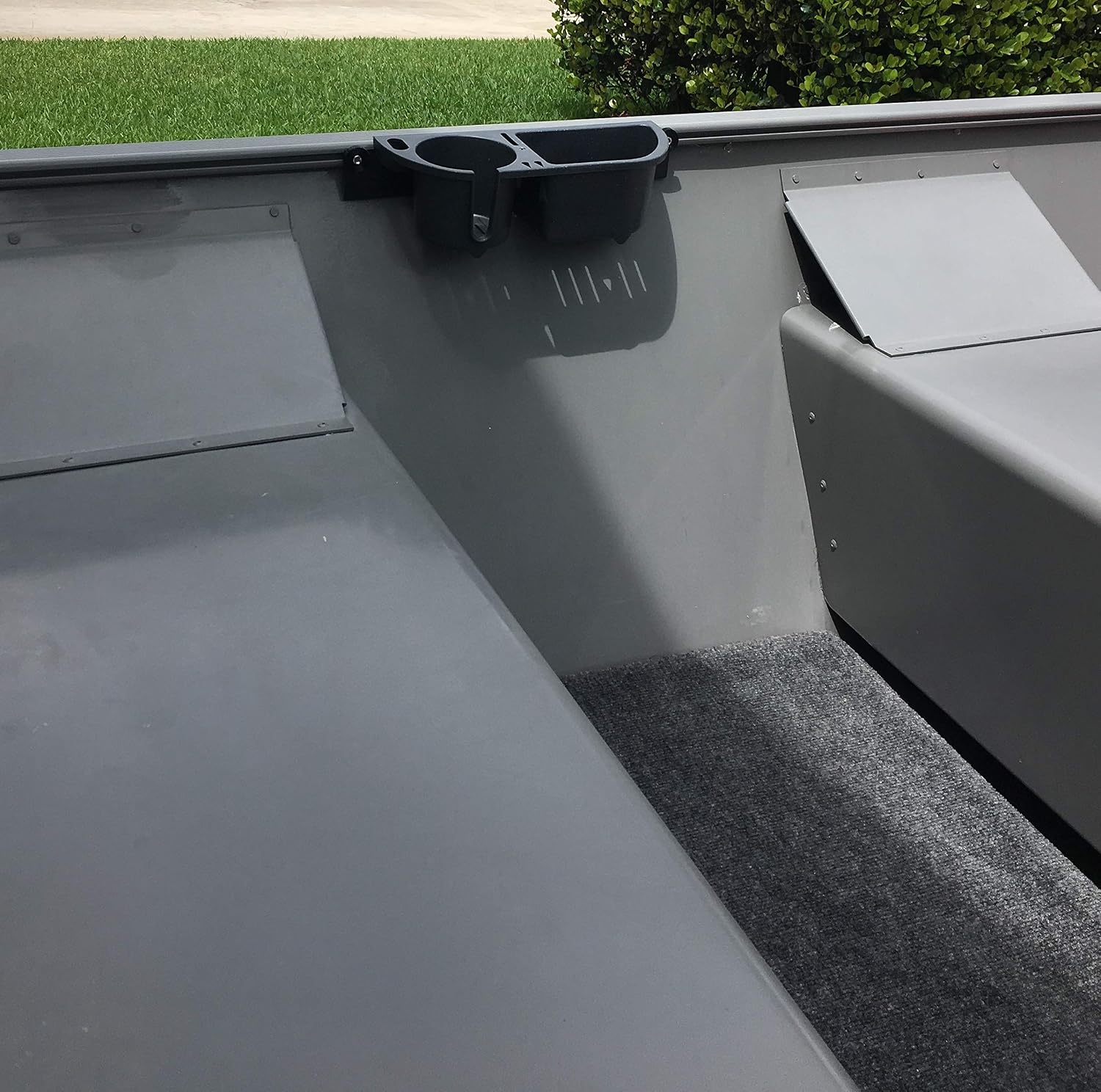 Compatible with Tracker Boats Guide V-14 Versatrack Cup Holder Caddy Custom Accessories USA